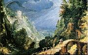 Paul Bril Mountain landscape oil painting reproduction